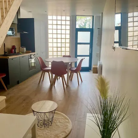 公寓 Beau Duplex Moderne Et Calme - Gare & Centre - Ideal Pro-Couple-Famille