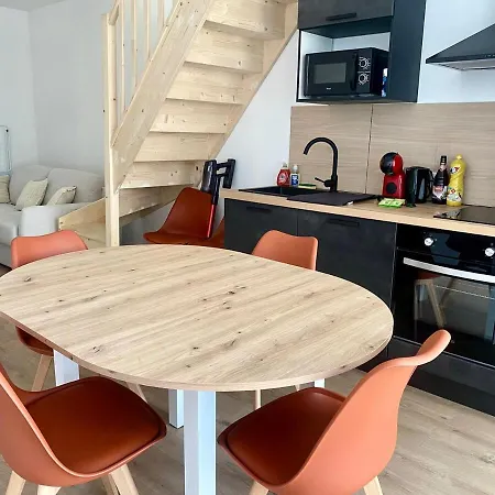 公寓 Beau Duplex Moderne Et Calme - Gare & Centre - Ideal Pro-Couple-Famille *